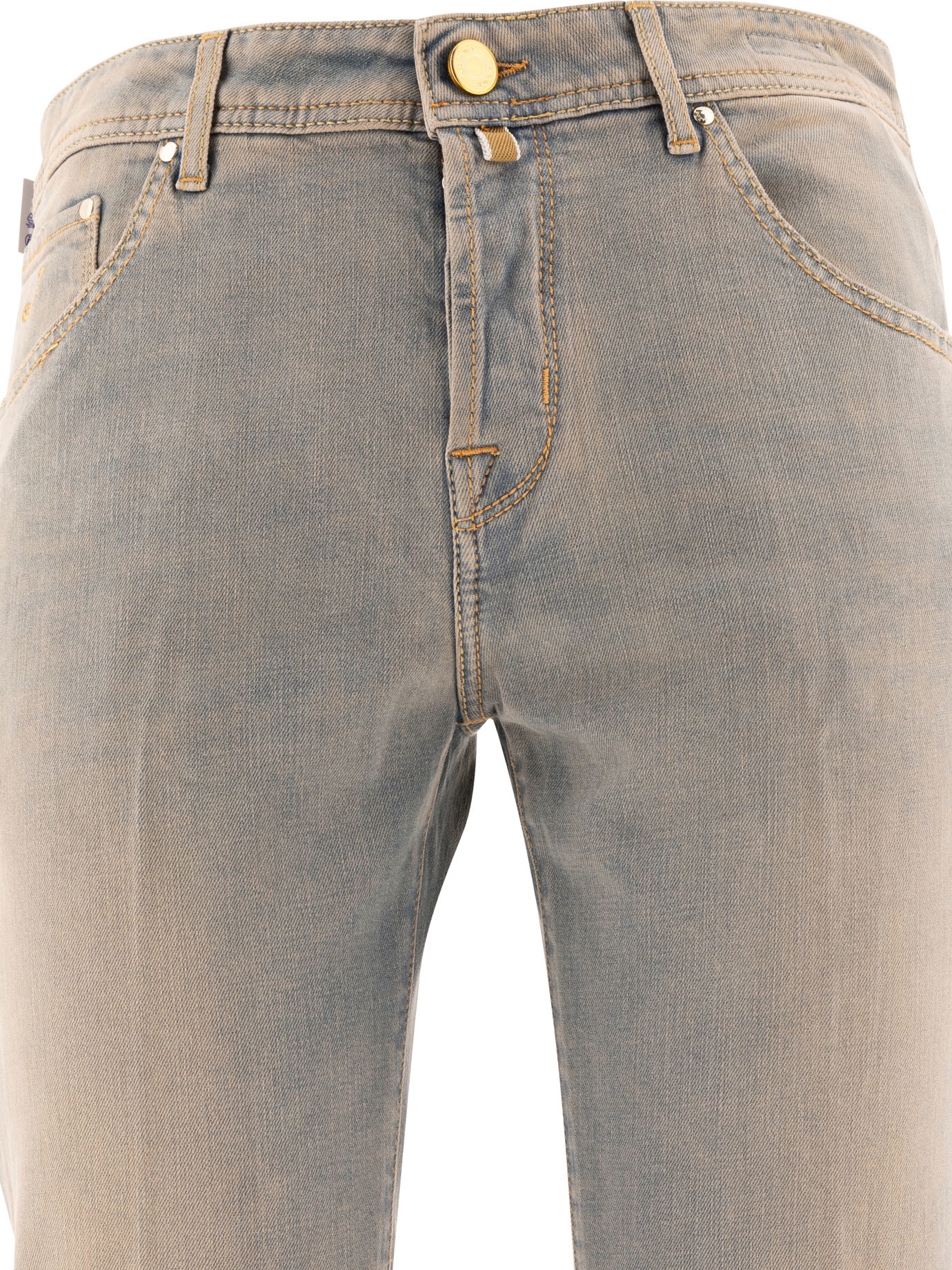 JACOB COHEN Light Blue Scott Cropped jeans